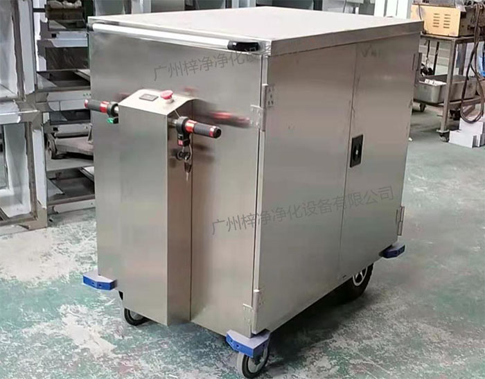 無菌物品電動運送車又稱為無菌物品運送車、無菌密封下送車、無菌物品回收車。